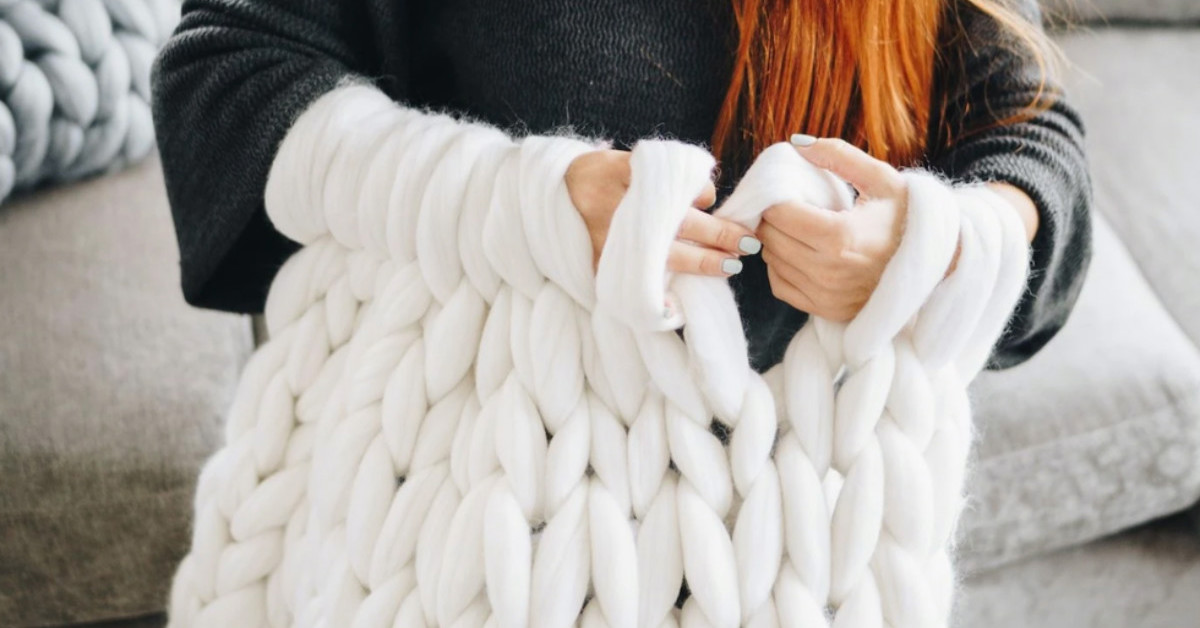 В'ЯЗАНИЙ ПЛЕД - ЯК ЙОГО ЗРОБИТИ?